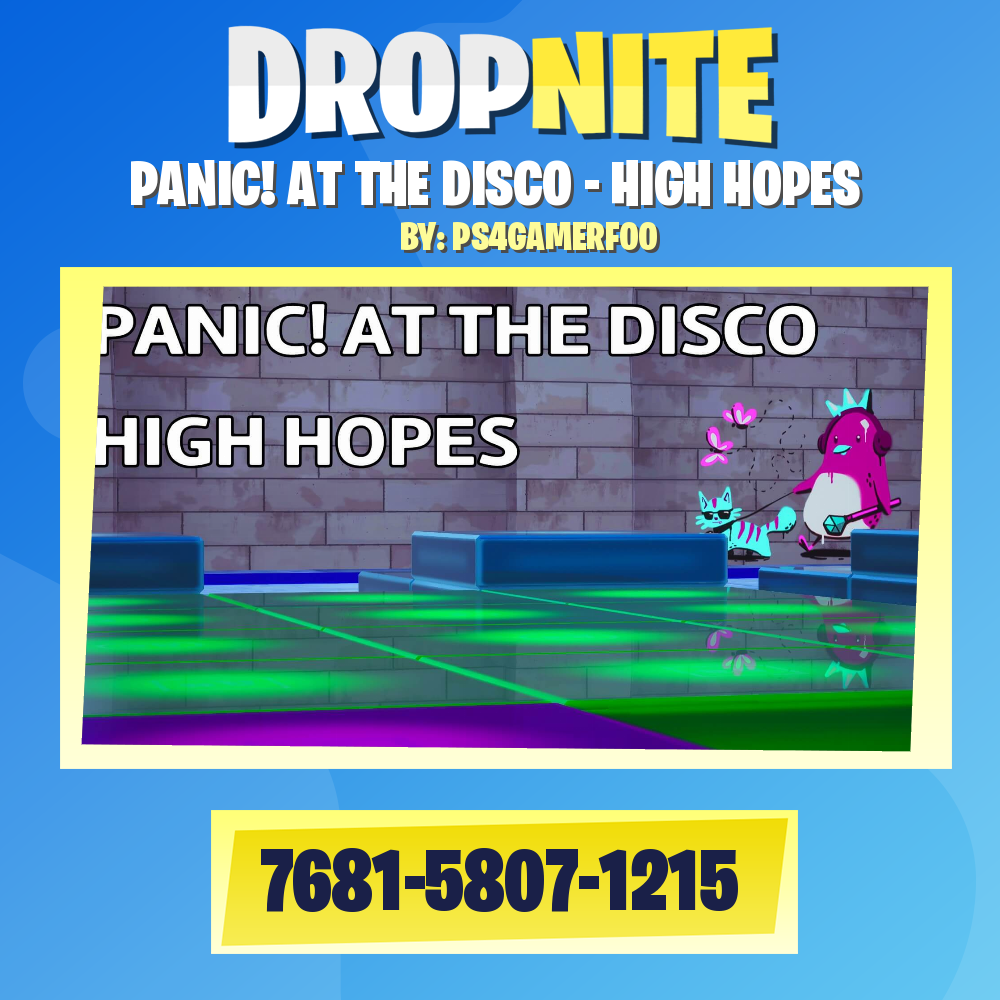 PANIC! AT THE DISCO - HIGH HOPES