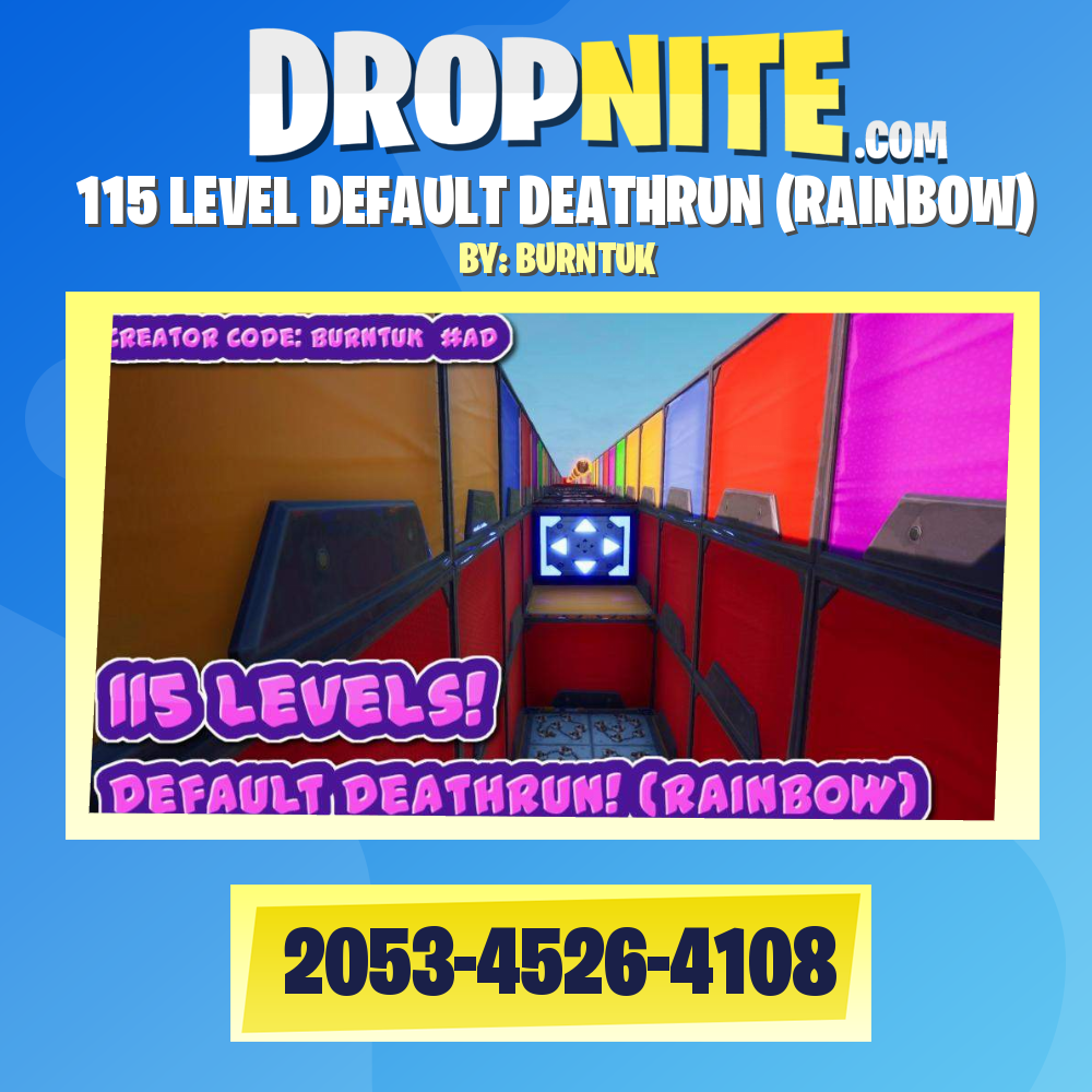 115 LEVEL DEFAULT DEATHRUN (RAINBOW)