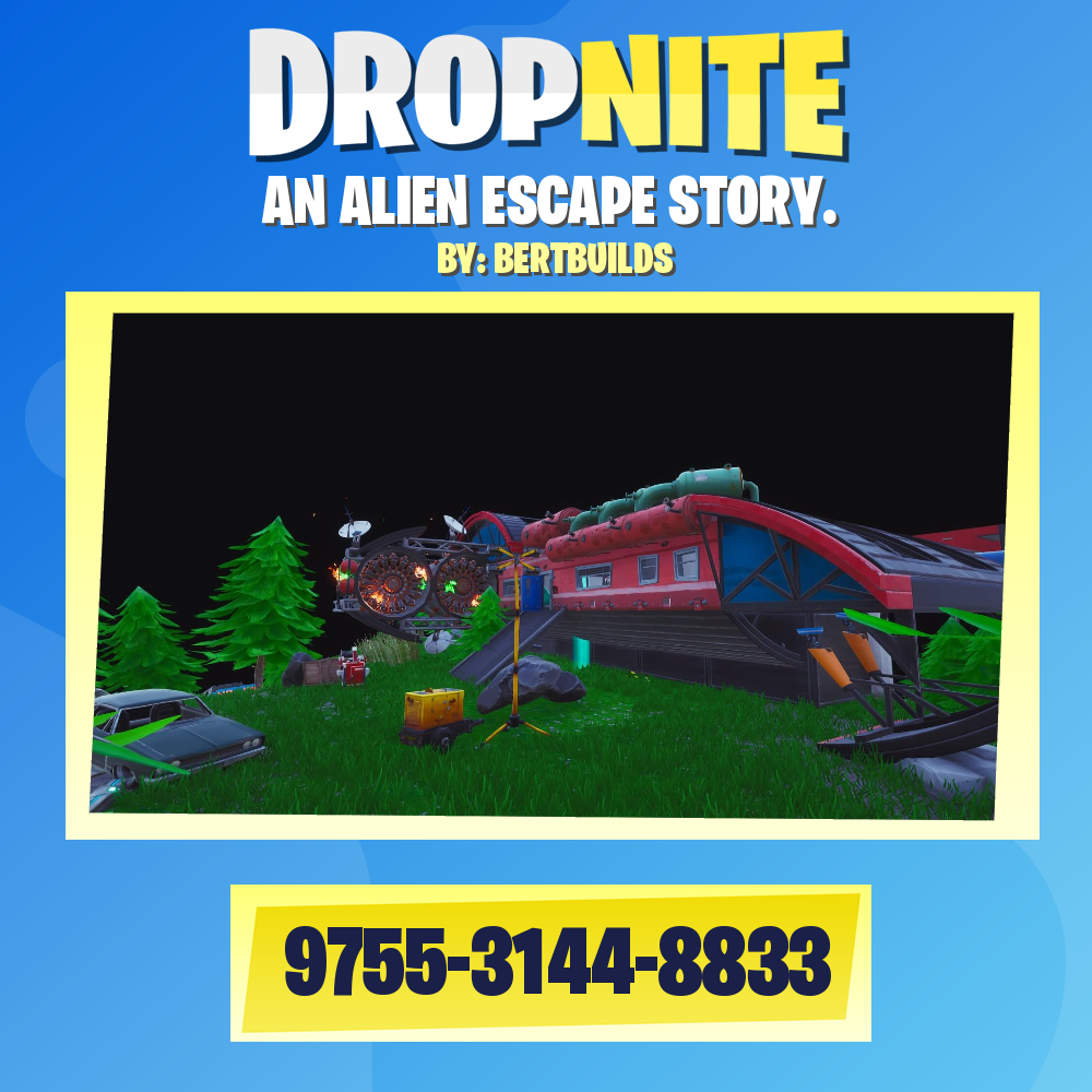 AN ALIEN ESCAPE STORY.