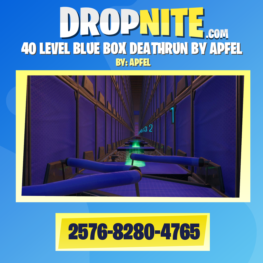 40 LEVEL BLUE BOX DEATHRUN BY APFEL