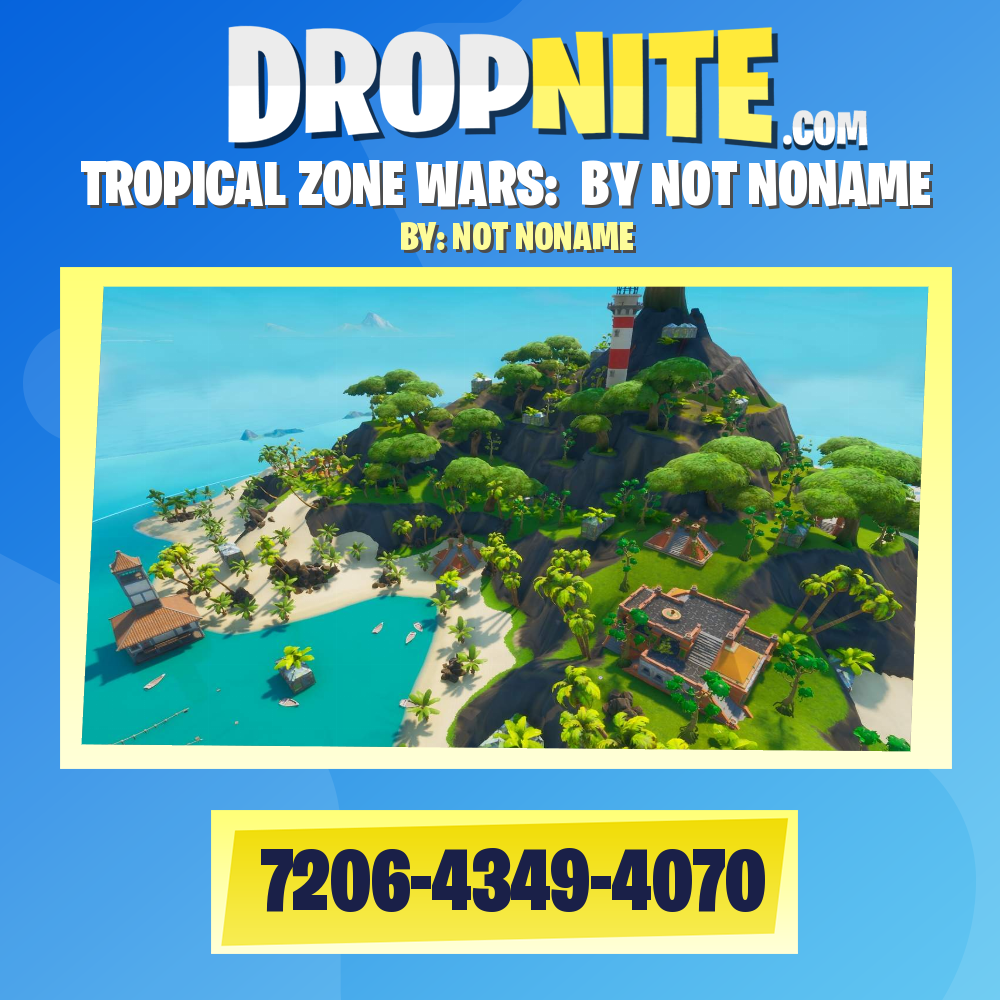TROPICAL ZONE WARS:  BY NOT NONAME