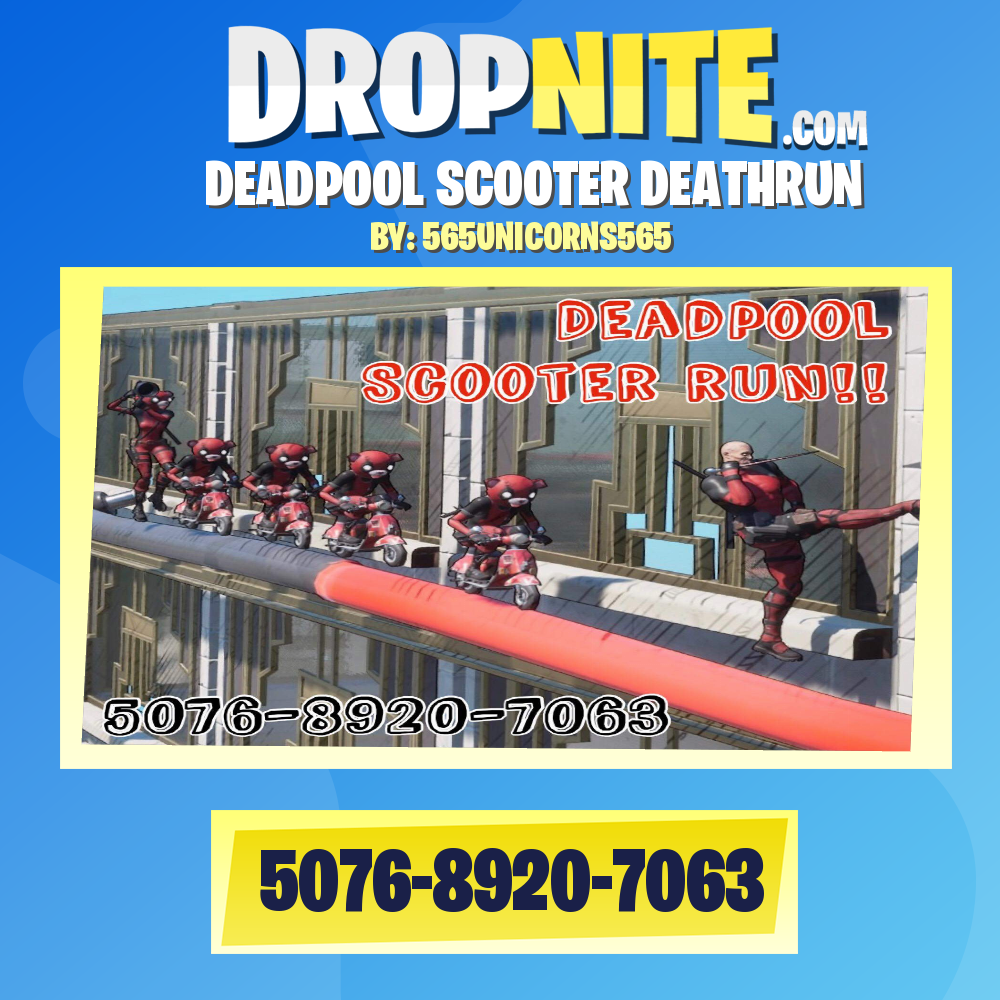 DEADPOOL SCOOTER DEATHRUN