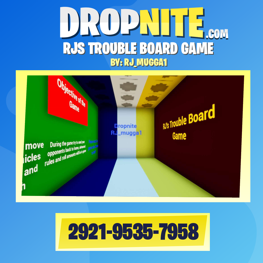 RJS TROUBLE BOARD GAME