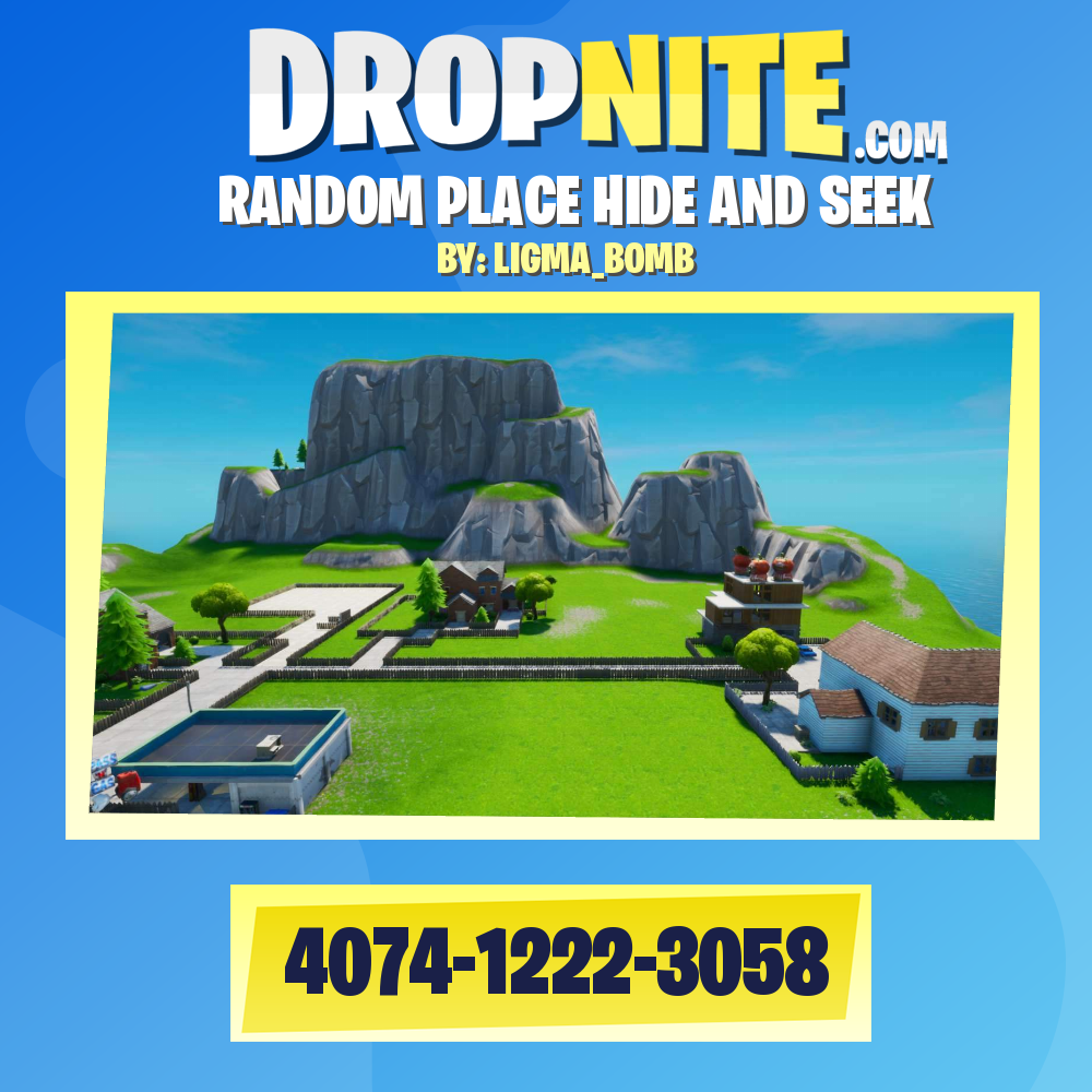 RANDOM PLACE HIDE AND SEEK