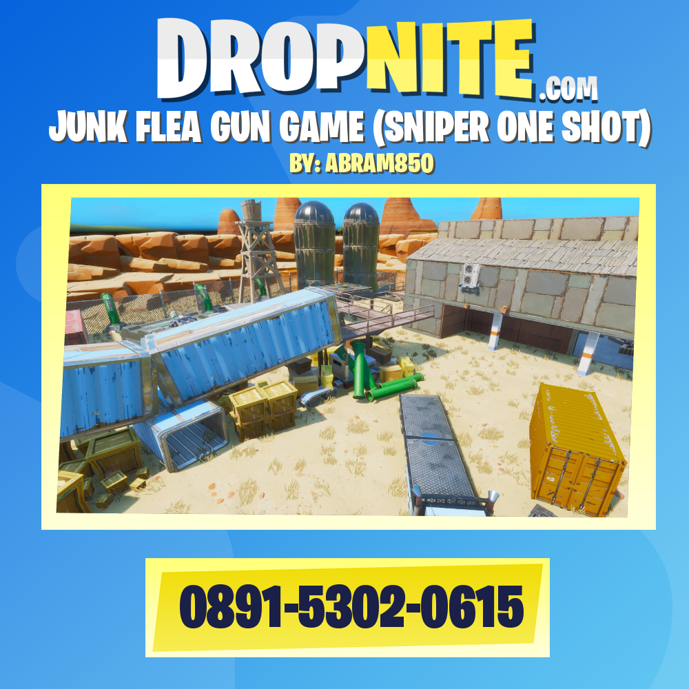 JUNK FLEA GUN GAME (SNIPER ONE SHOT)