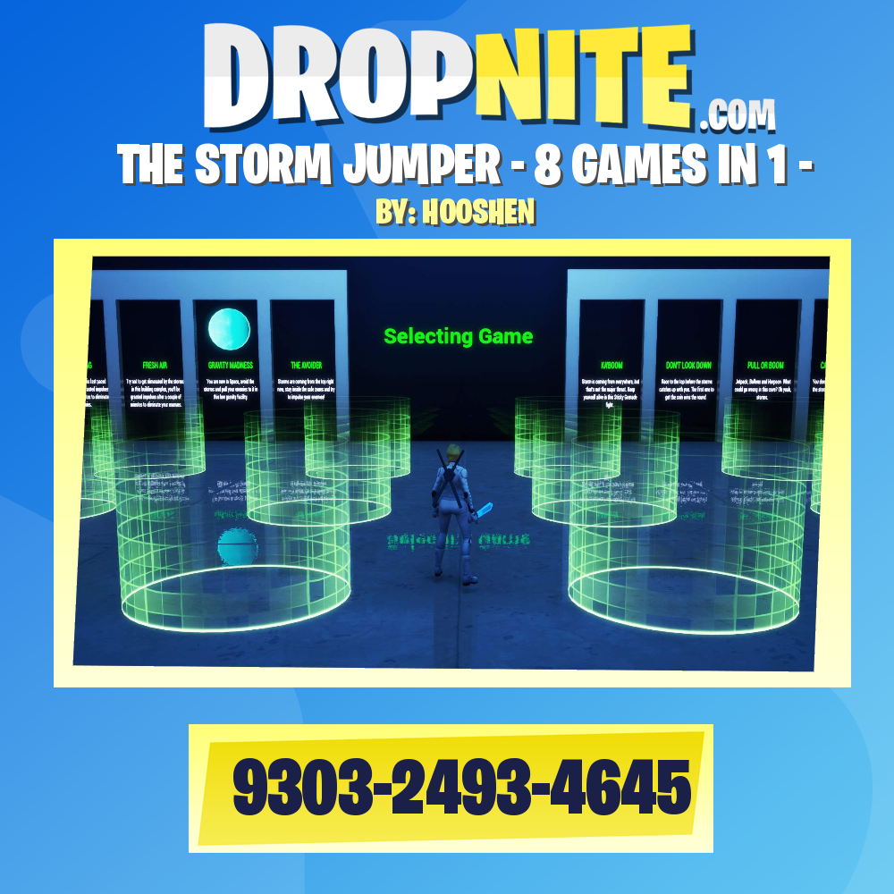 THE STORM JUMPER - 8 GAMES IN 1 -