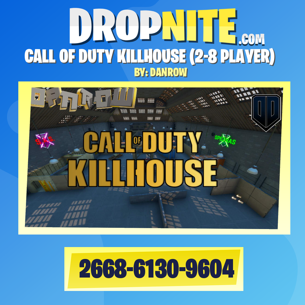 CALL OF DUTY KILLHOUSE (2-8 PLAYER)