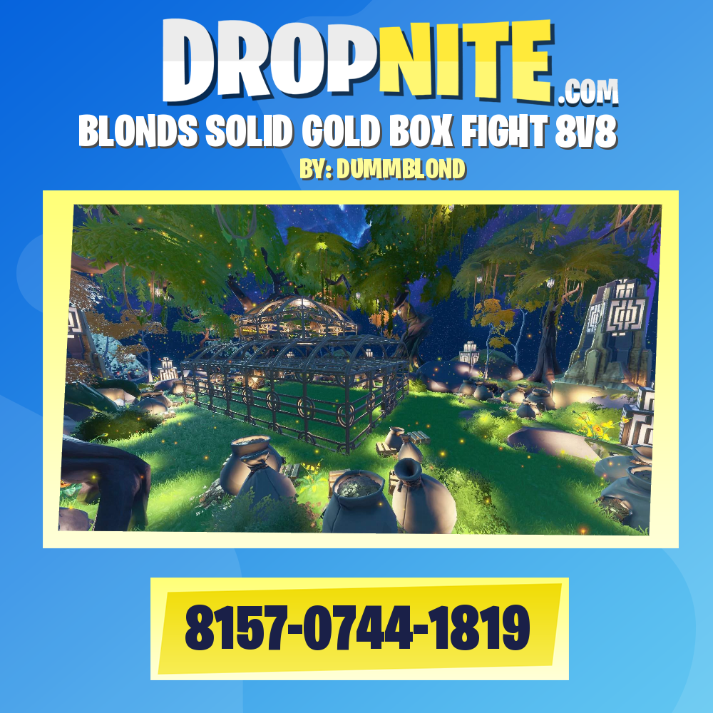 BLONDS SOLID GOLD BOX FIGHT 8V8