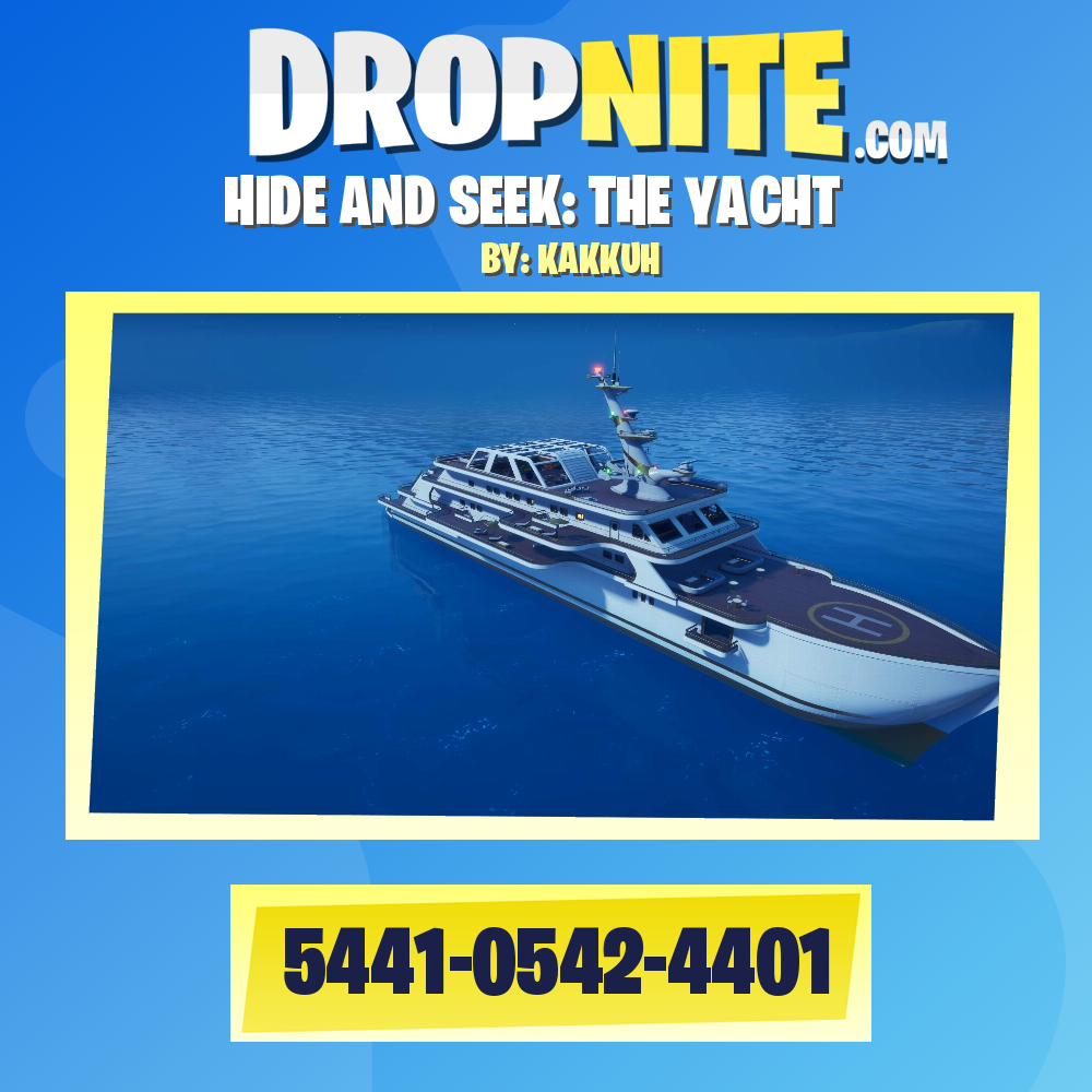 HIDE AND SEEK: THE YACHT