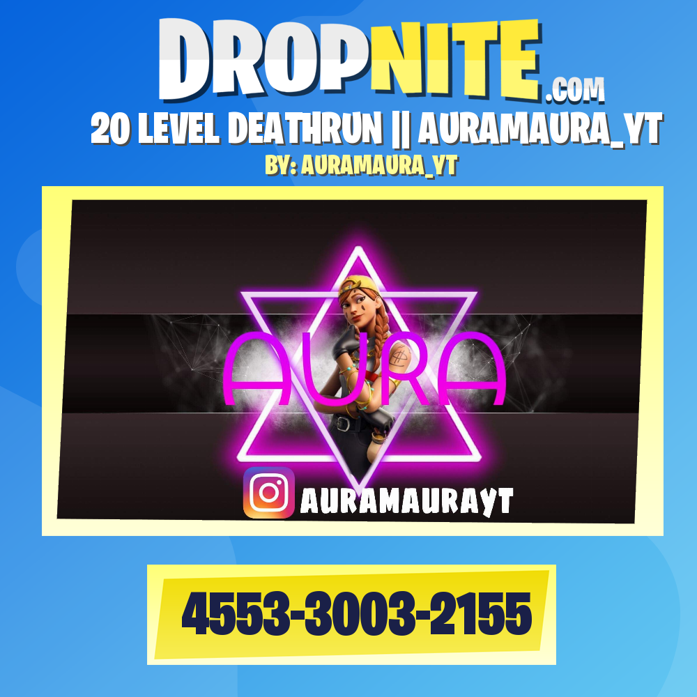 20 LEVEL DEATHRUN || AURAMAURA_YT