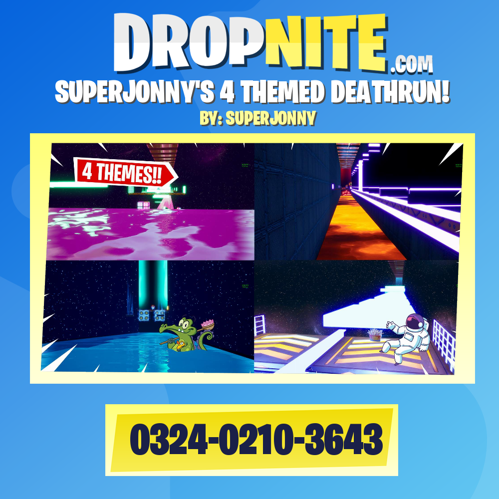 SUPERJONNY'S 4 THEMED DEATHRUN!