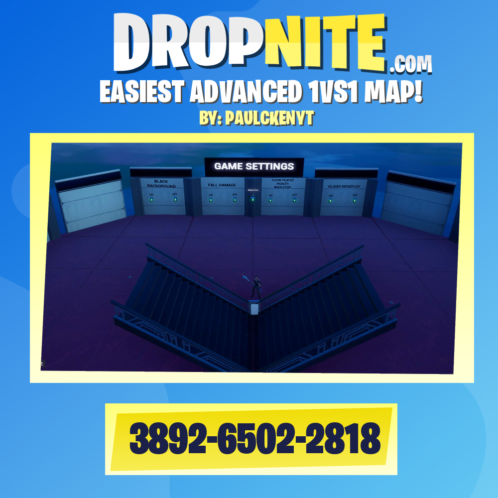 EASIEST ADVANCED 1VS1 MAP!