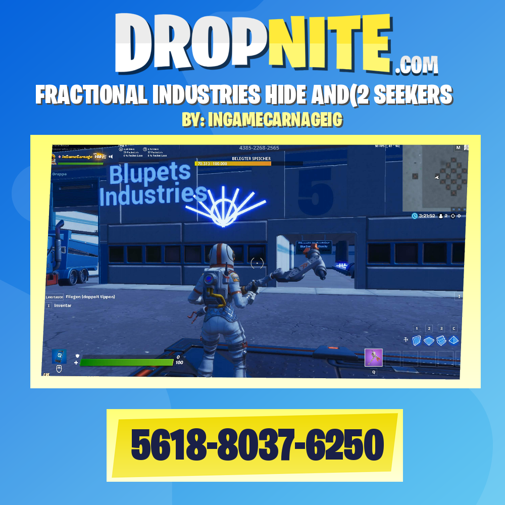 FRACTIONAL INDUSTRIES HIDE AND(2 SEEKERS