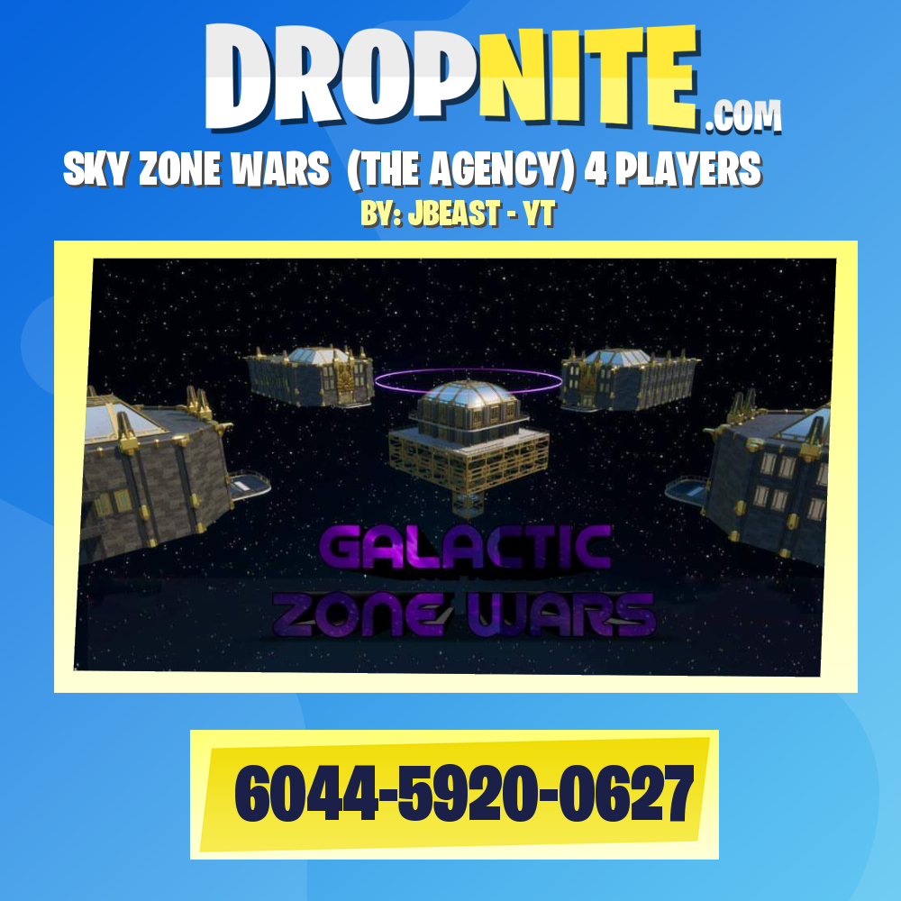 SKY ZONE WARS  (THE AGENCY) 4 PLAYERS