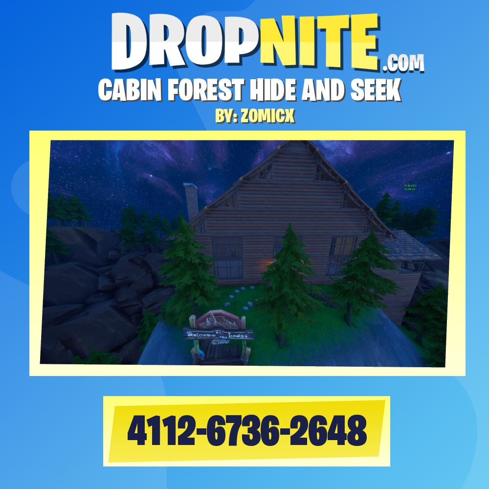 CABIN FOREST HIDE AND SEEK