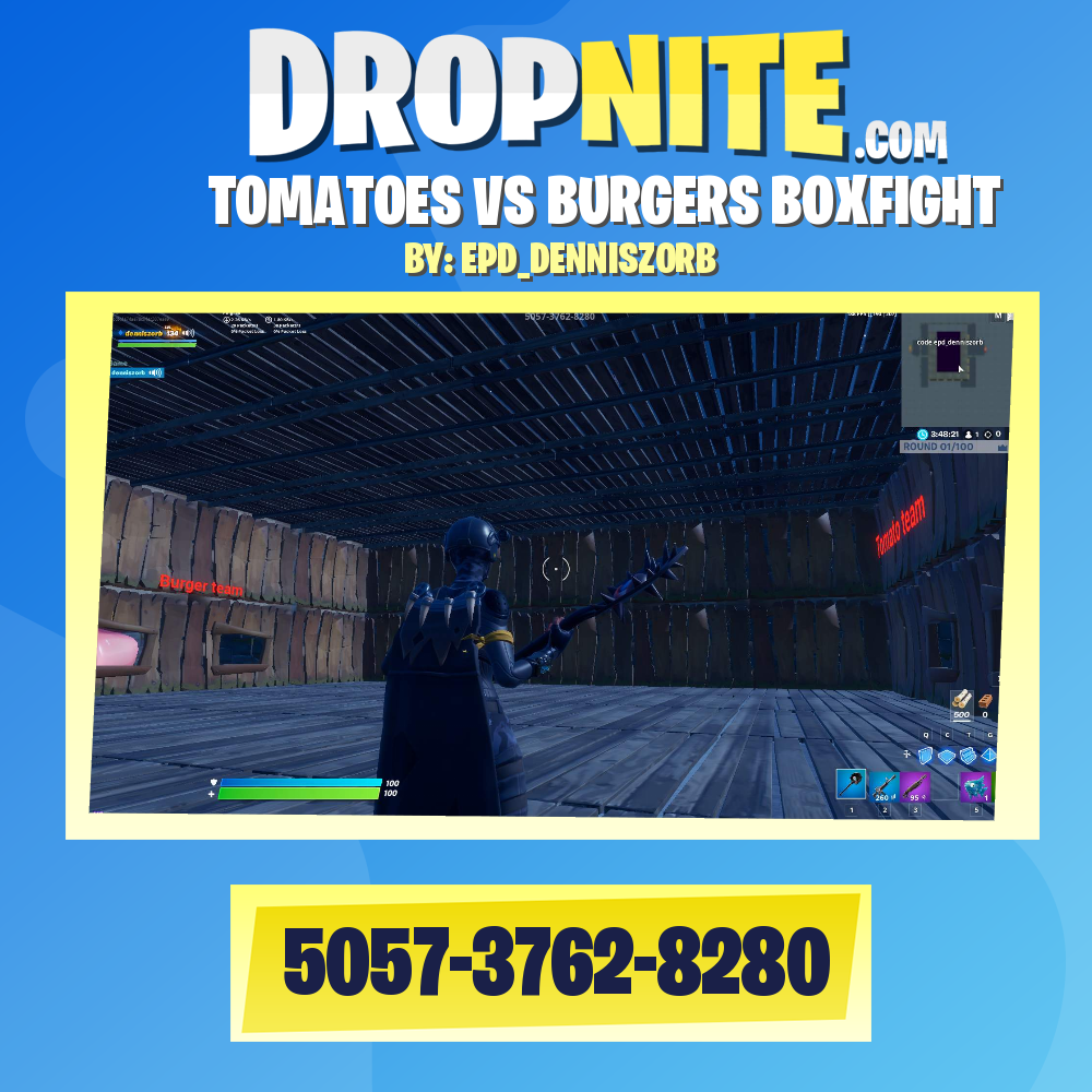 TOMATOES VS BURGERS BOXFIGHT