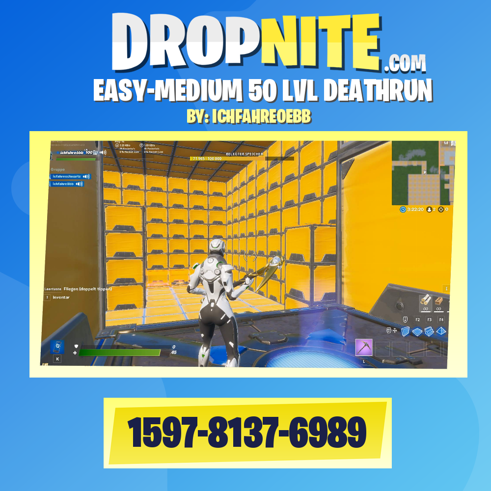 EASY-MEDIUM 50 LVL DEATHRUN