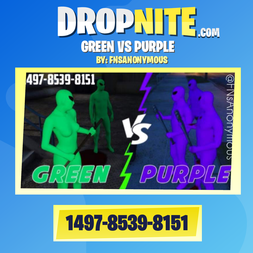 GREEN VS PURPLE