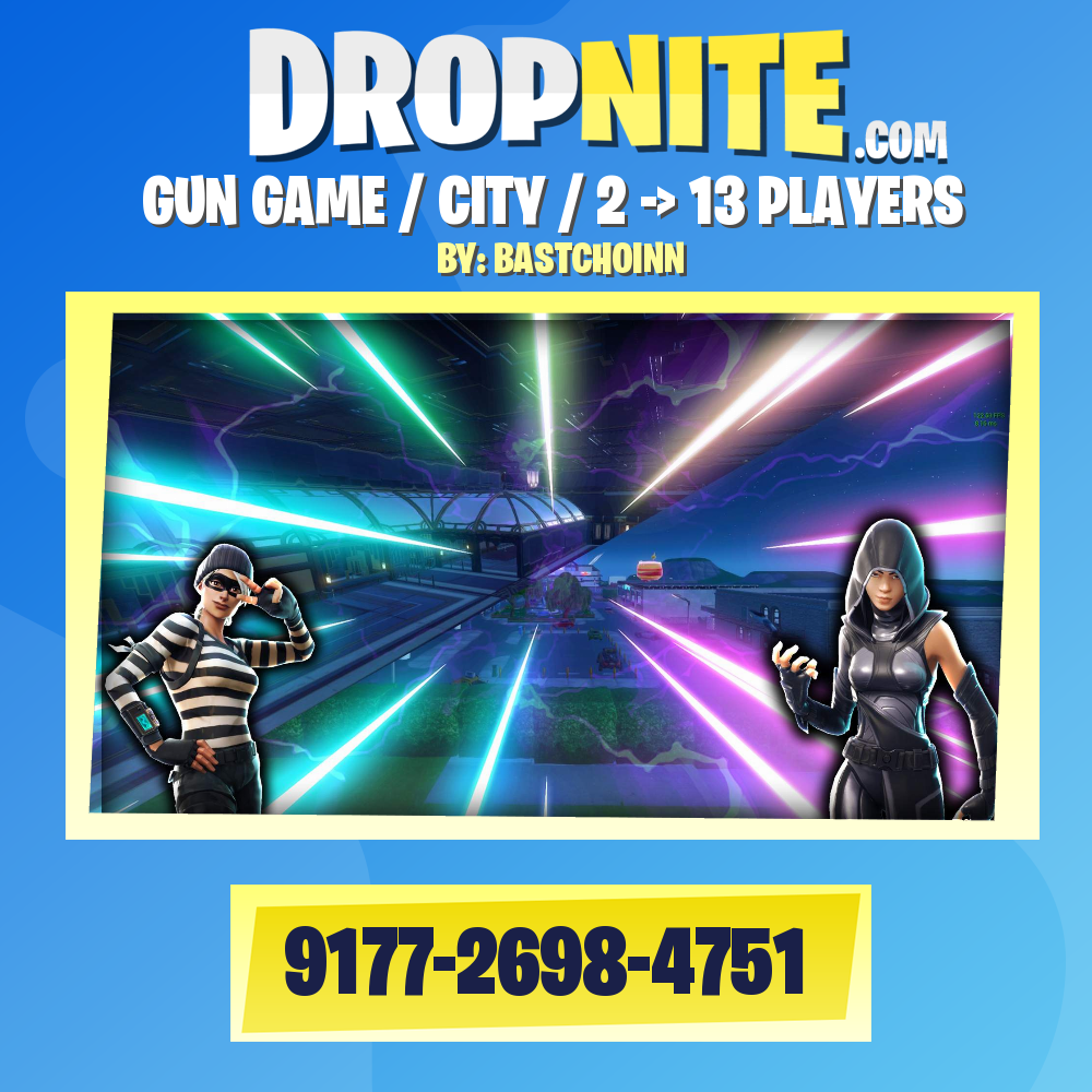 GUN GAME / CITY / 2 -> 13 PLAYERS