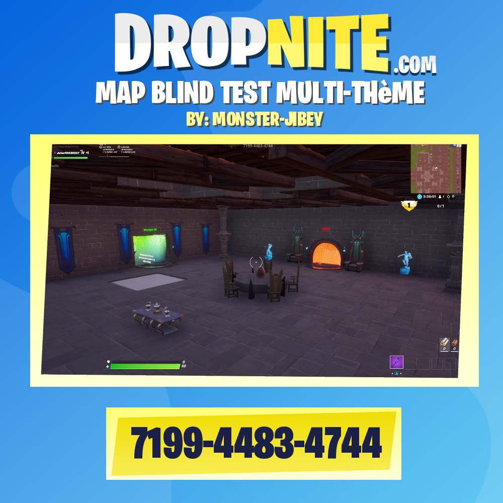 MAP BLIND TEST MULTI-THèME