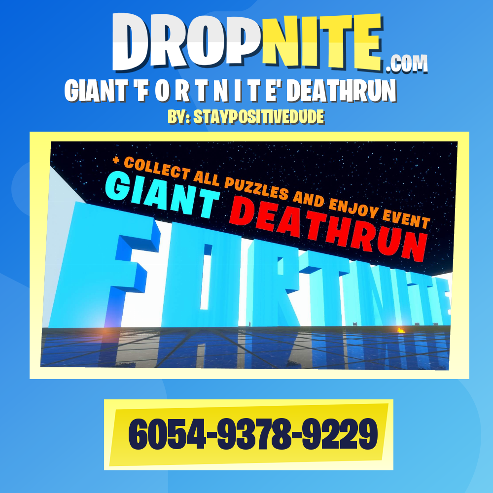 GIANT 'F O R T N I T E' DEATHRUN