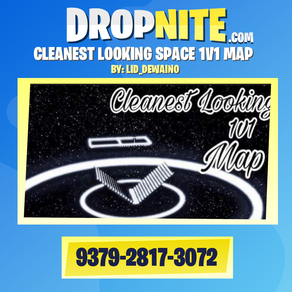 CLEANEST LOOKING SPACE 1V1 MAP