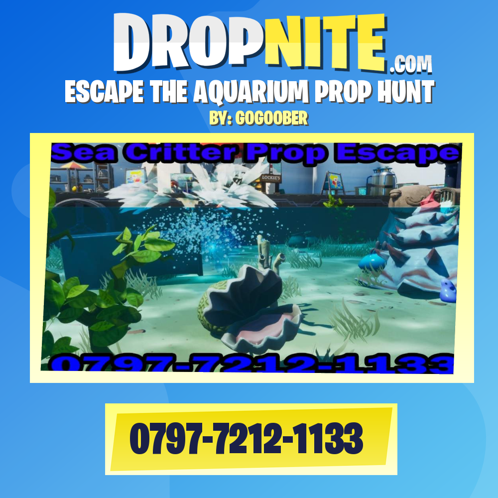 ESCAPE THE AQUARIUM PROP HUNT