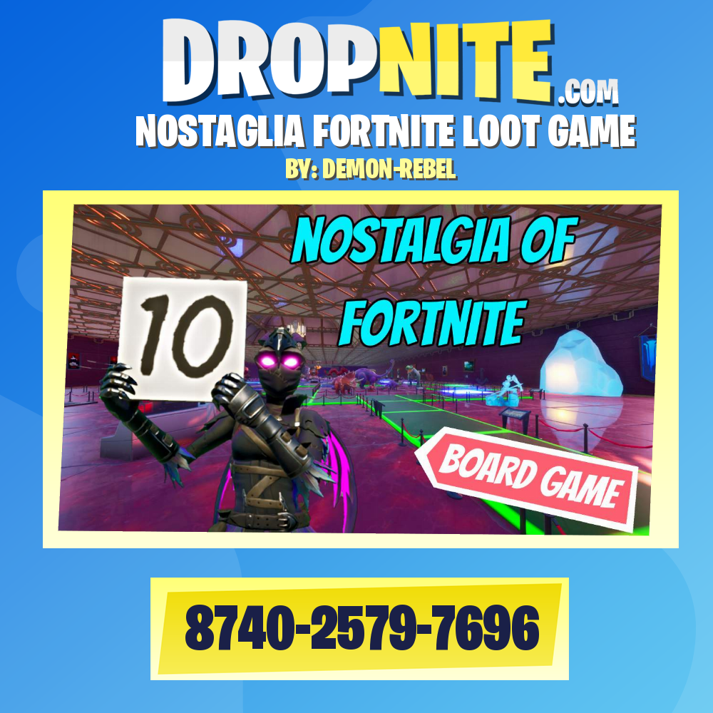 NOSTAGLIA FORTNITE LOOT GAME