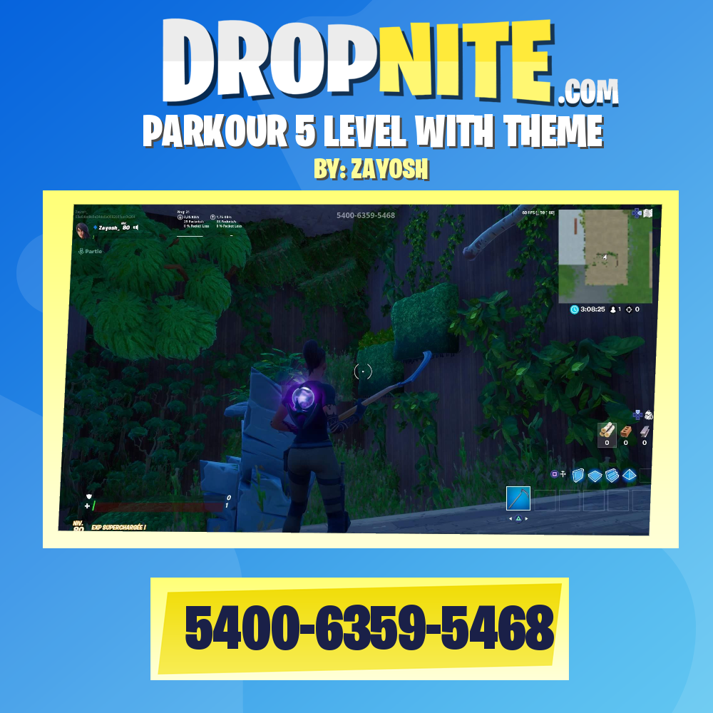 PARKOUR 5 LEVEL WITH THEME