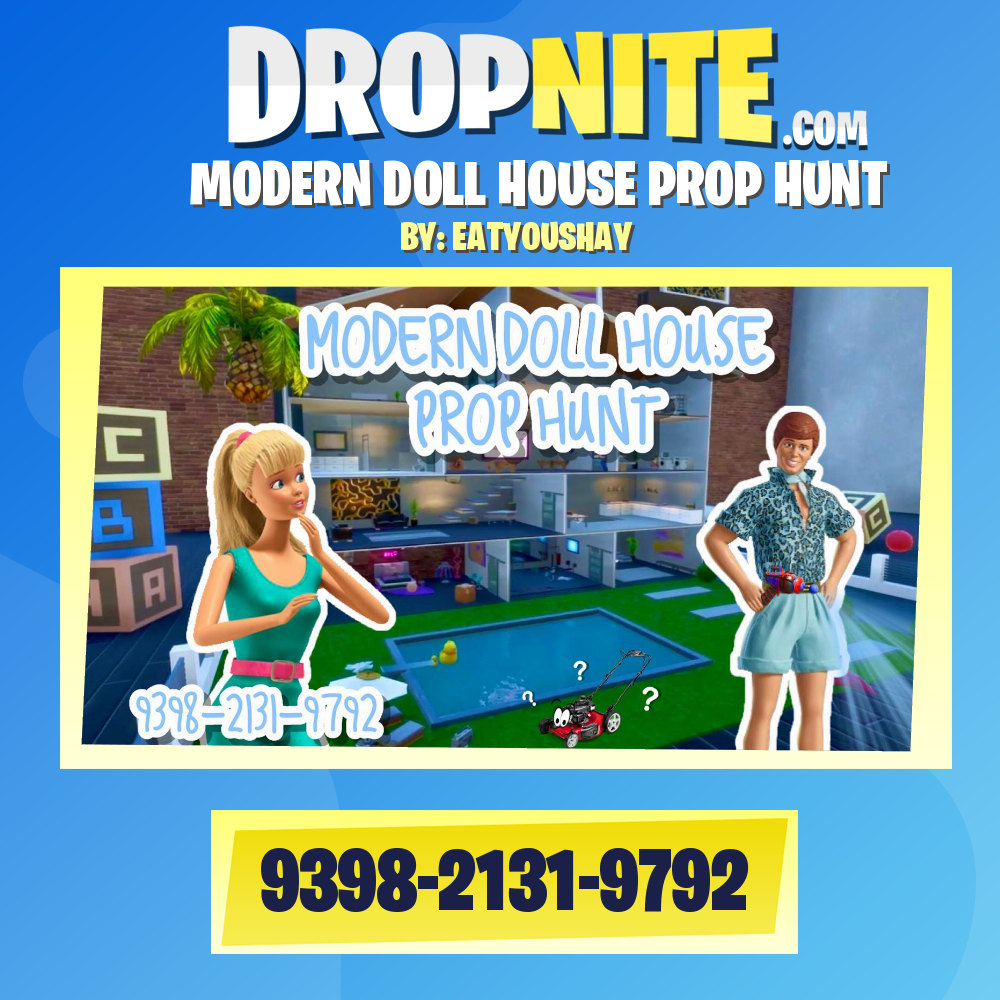 MODERN DOLL HOUSE PROP HUNT