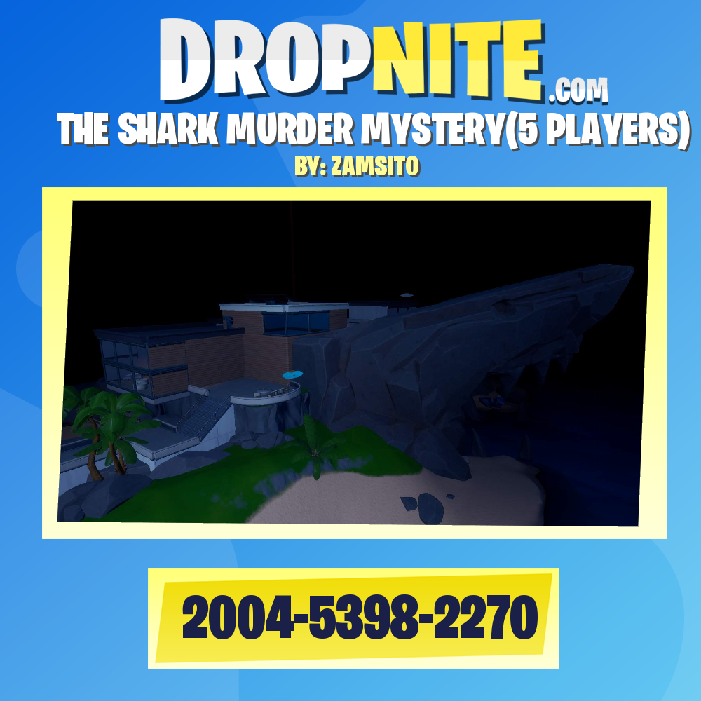 THE SHARK MURDER MYSTERY(5 PLAYERS)