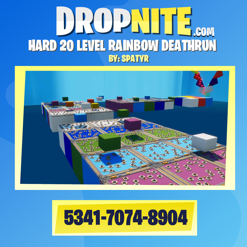 HARD 20 LEVEL RAINBOW DEATHRUN