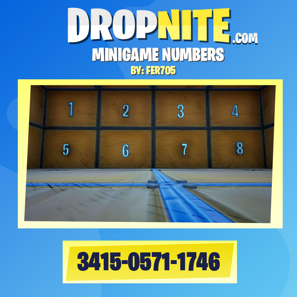 MINIGAME NUMBERS