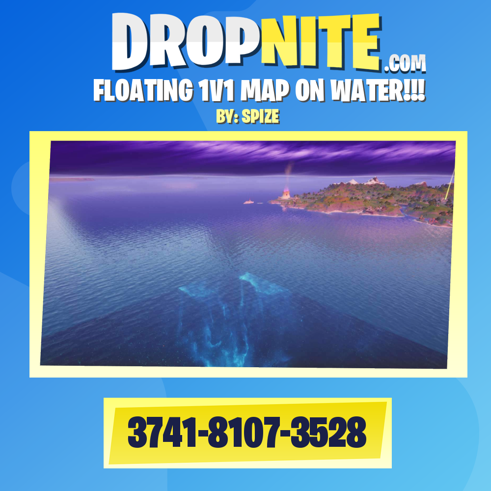 FLOATING 1V1 MAP ON WATER!!!