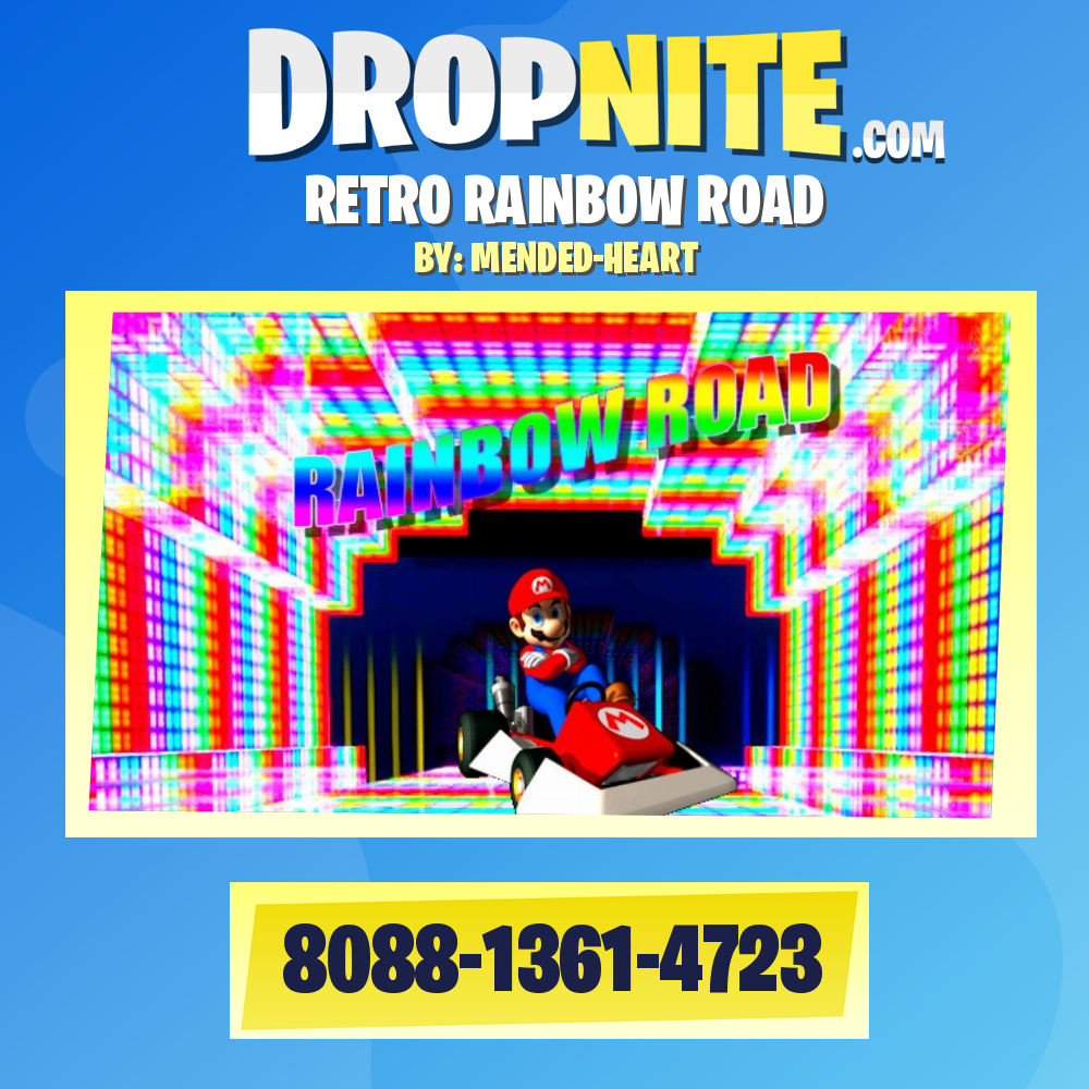 RETRO RAINBOW ROAD