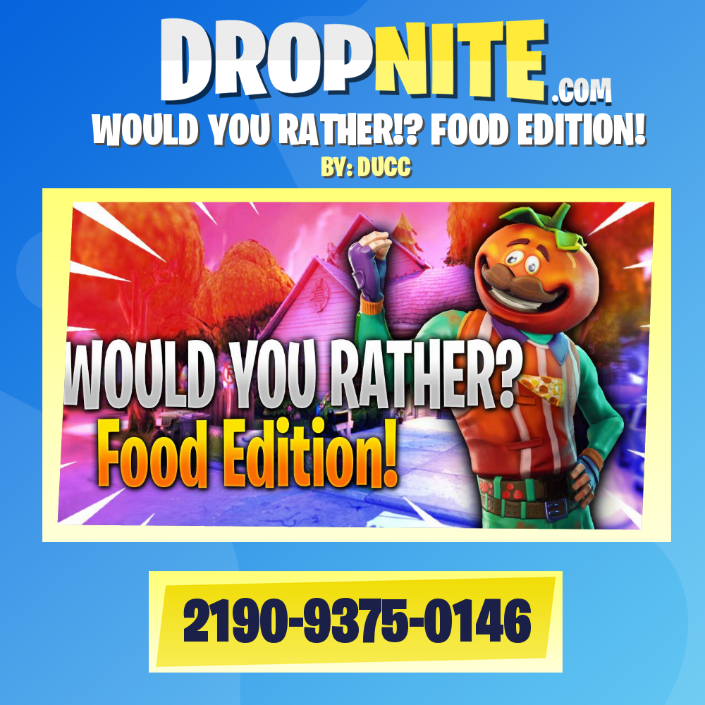 WOULD YOU RATHER!? FOOD EDITION!