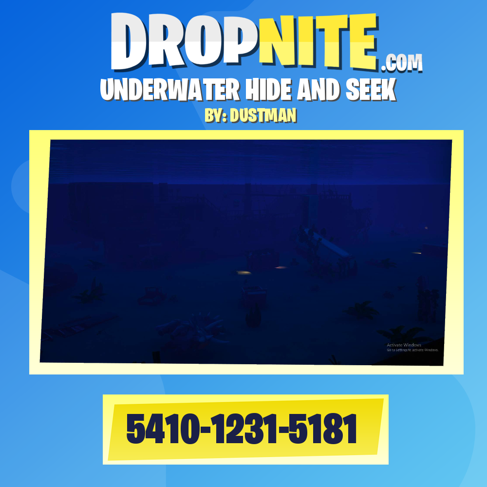 UNDERWATER HIDE AND SEEK