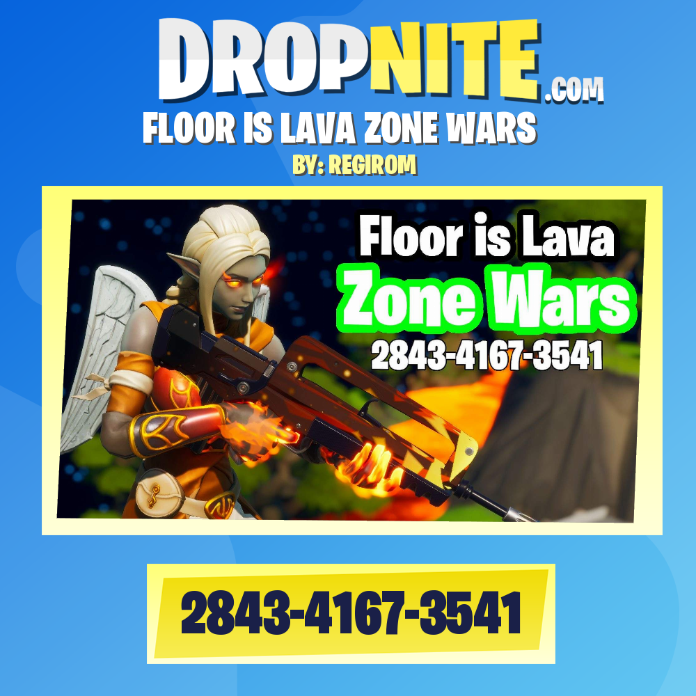FLOOR IS LAVA ZONE WARS