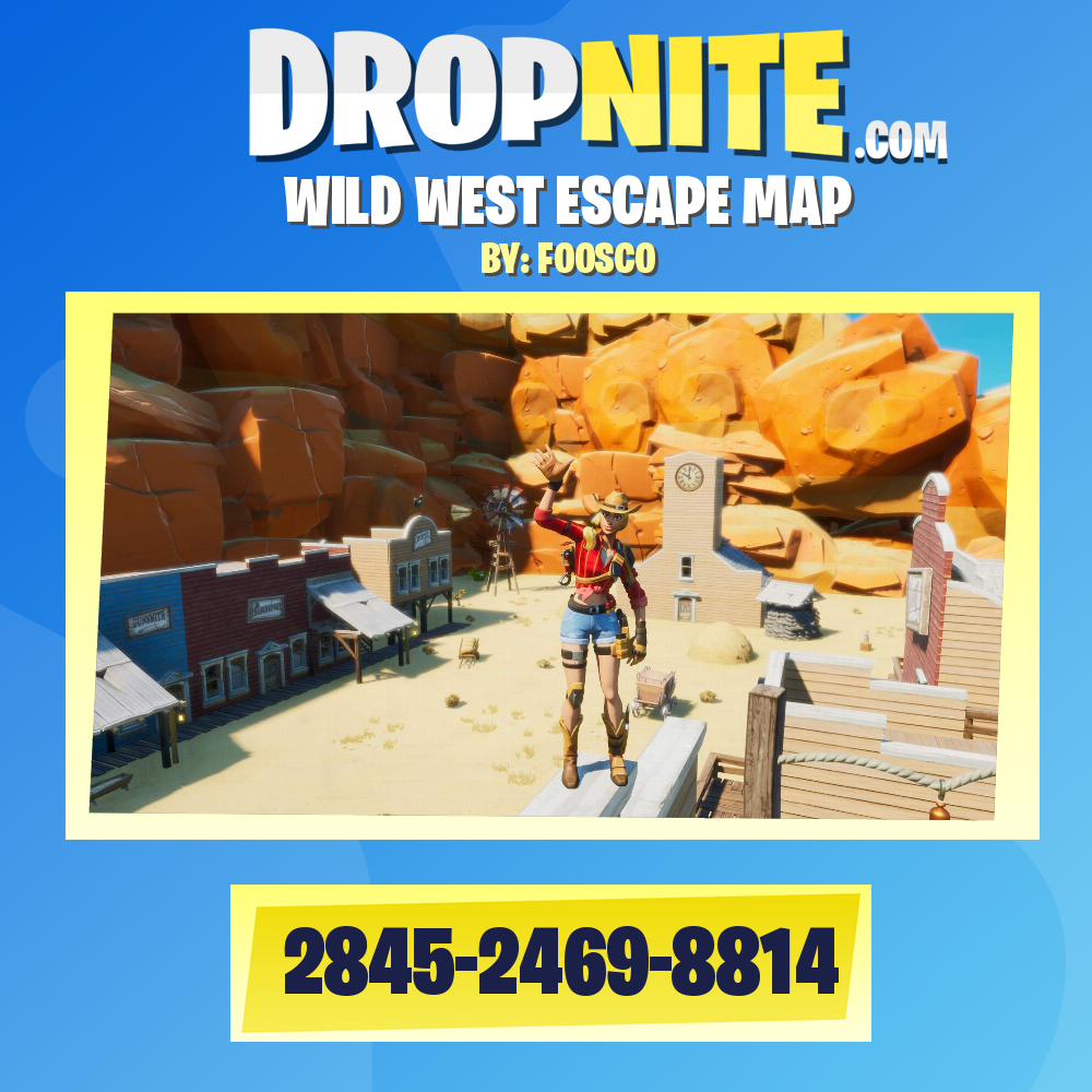 WILD WEST ESCAPE MAP