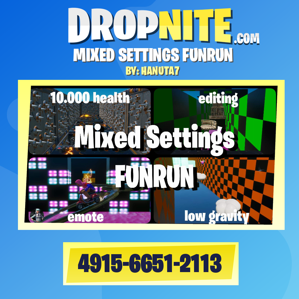 MIXED SETTINGS FUNRUN