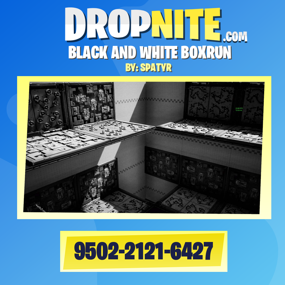 BLACK AND WHITE BOXRUN