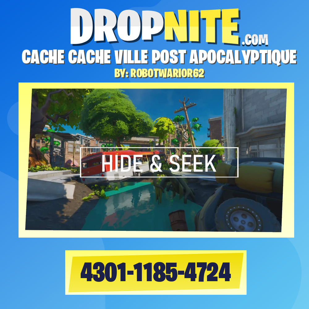 CACHE CACHE VILLE POST APOCALYPTIQUE