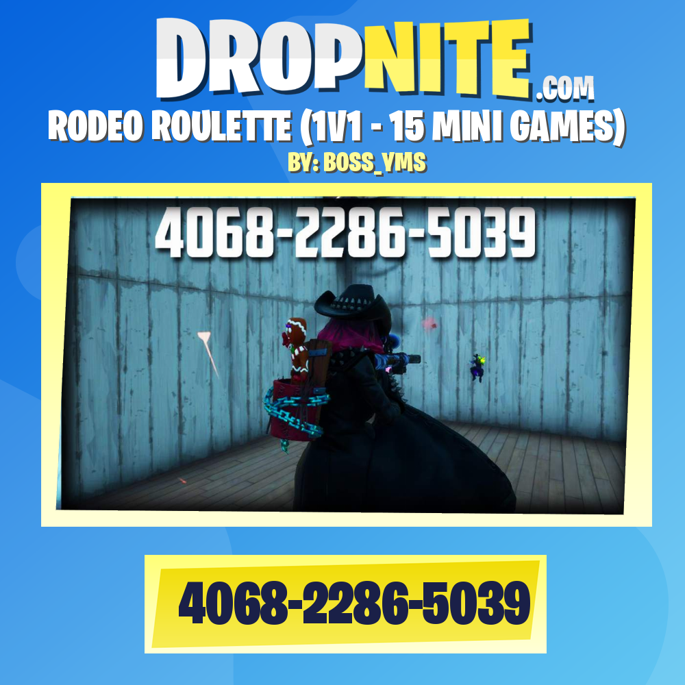 RODEO ROULETTE (1V1 - 15 MINI GAMES)