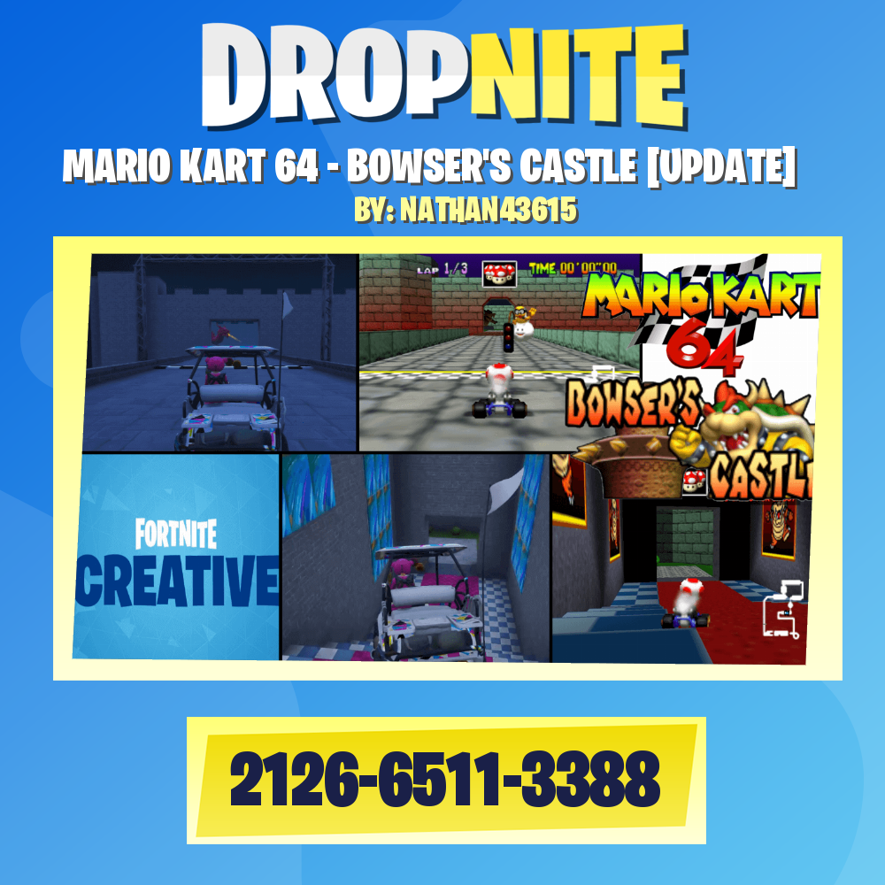 MARIO KART 64 - BOWSER'S CASTLE [UPDATE]