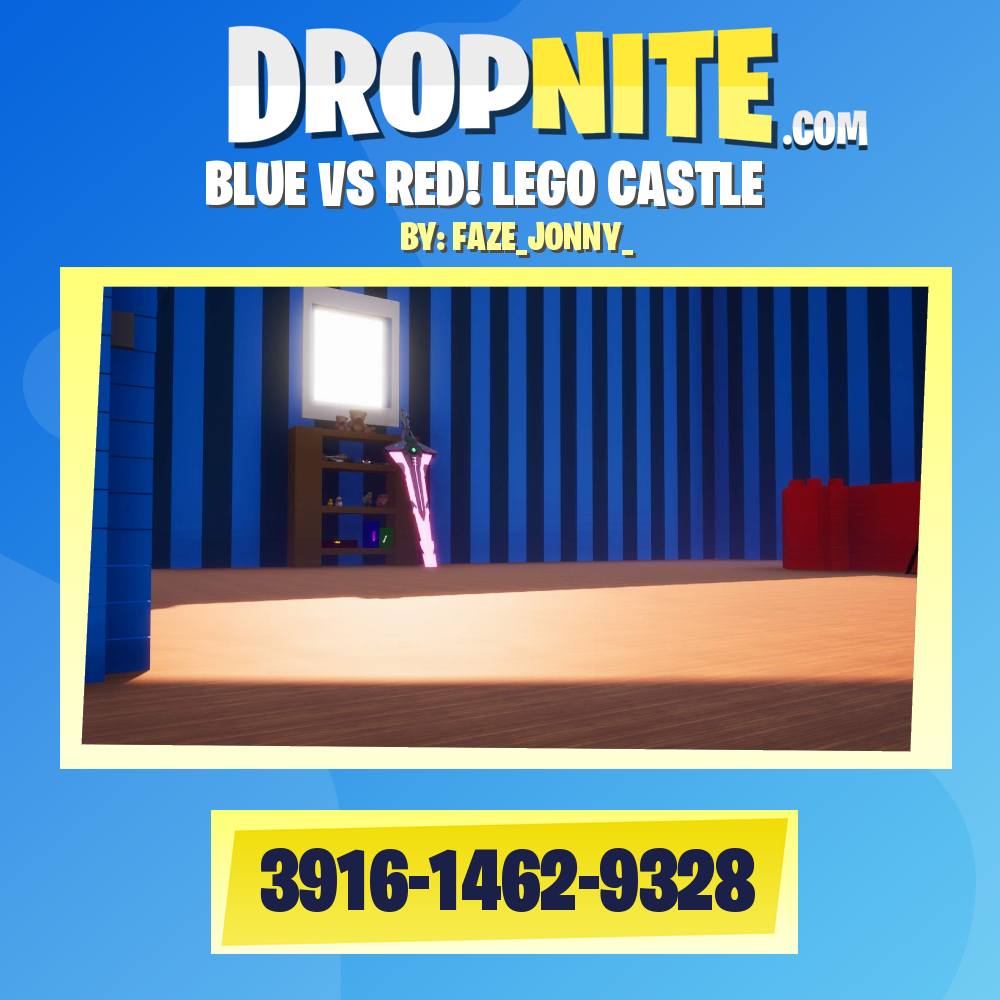 BLUE VS RED! LEGO CASTLE