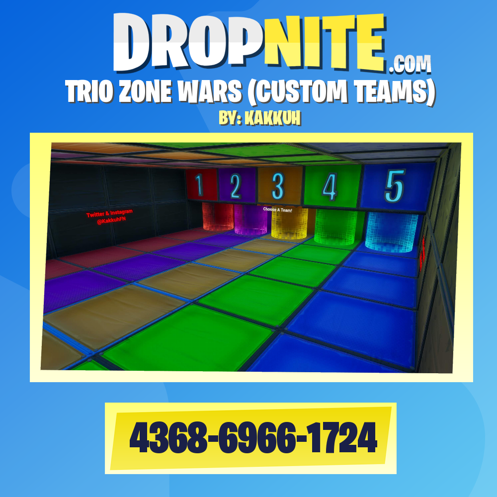TRIO ZONE WARS (CUSTOM TEAMS)