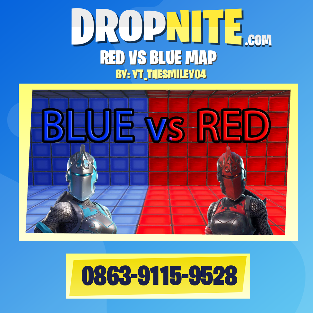 RED VS BLUE MAP