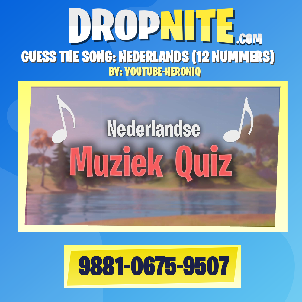 GUESS THE SONG: NEDERLANDS (12 NUMMERS)