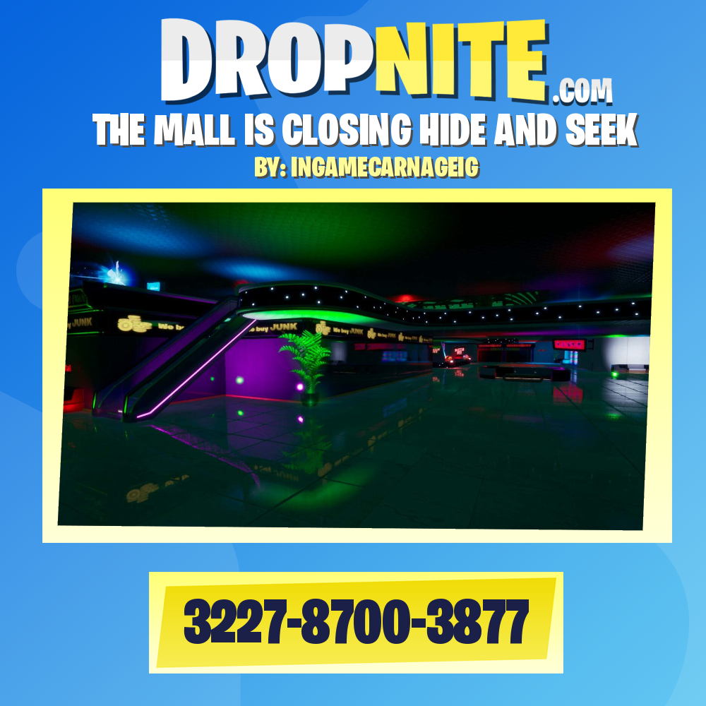 THE MALL IS CLOSING HIDE AND SEEK