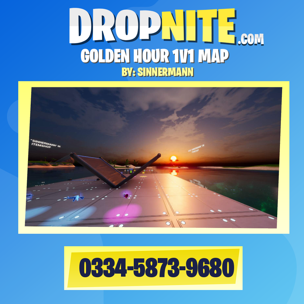 GOLDEN HOUR 1V1 MAP